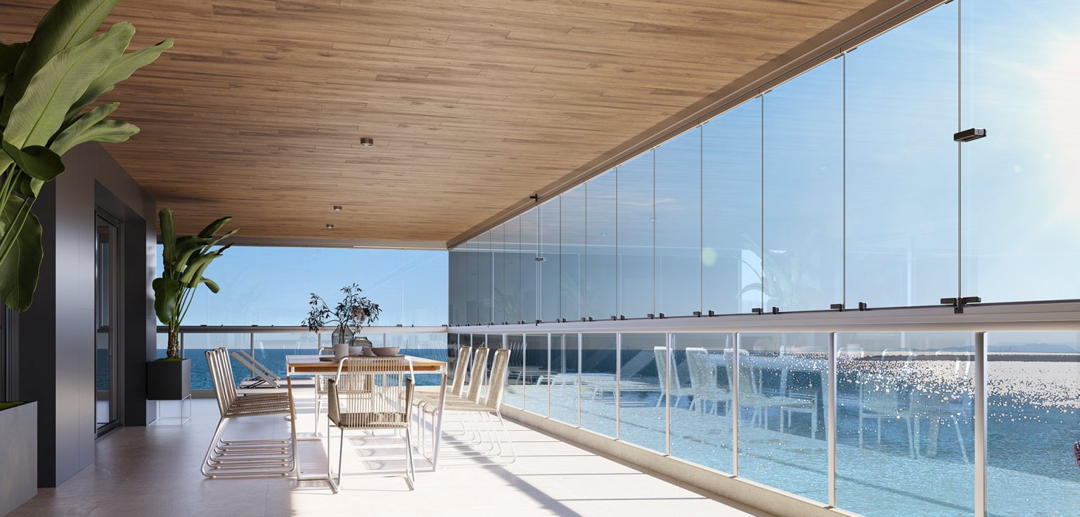 Cortinas de cristal para terrazas OpenKlose