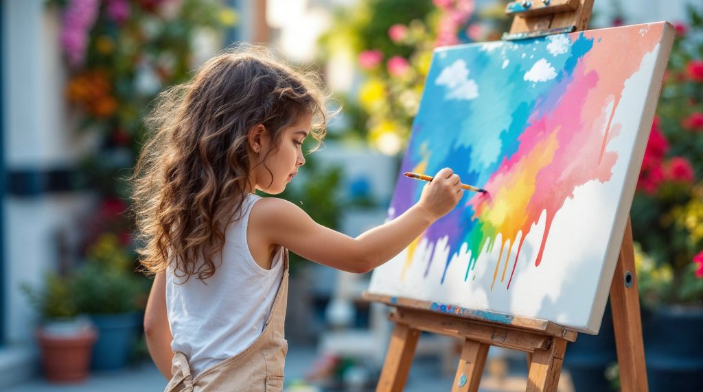 Las dotes artísticas de los peques, a examen