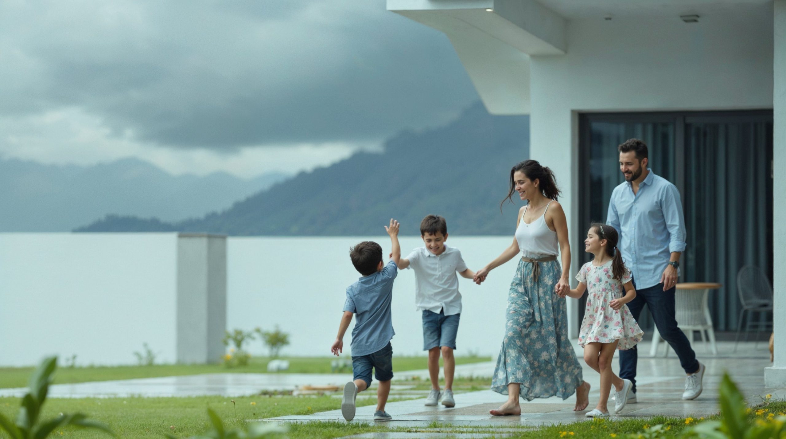 Cómo salvar una tarde de lluvia con tus hijos en la terraza